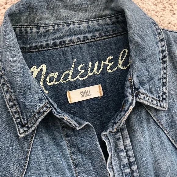 Madewell Denim Shirt - Picture 2 of 4